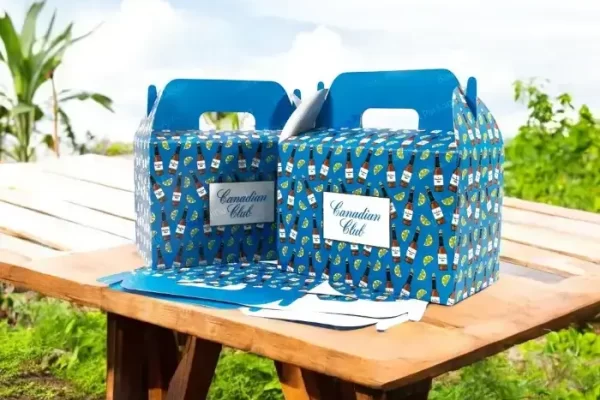 Custom packaging example
